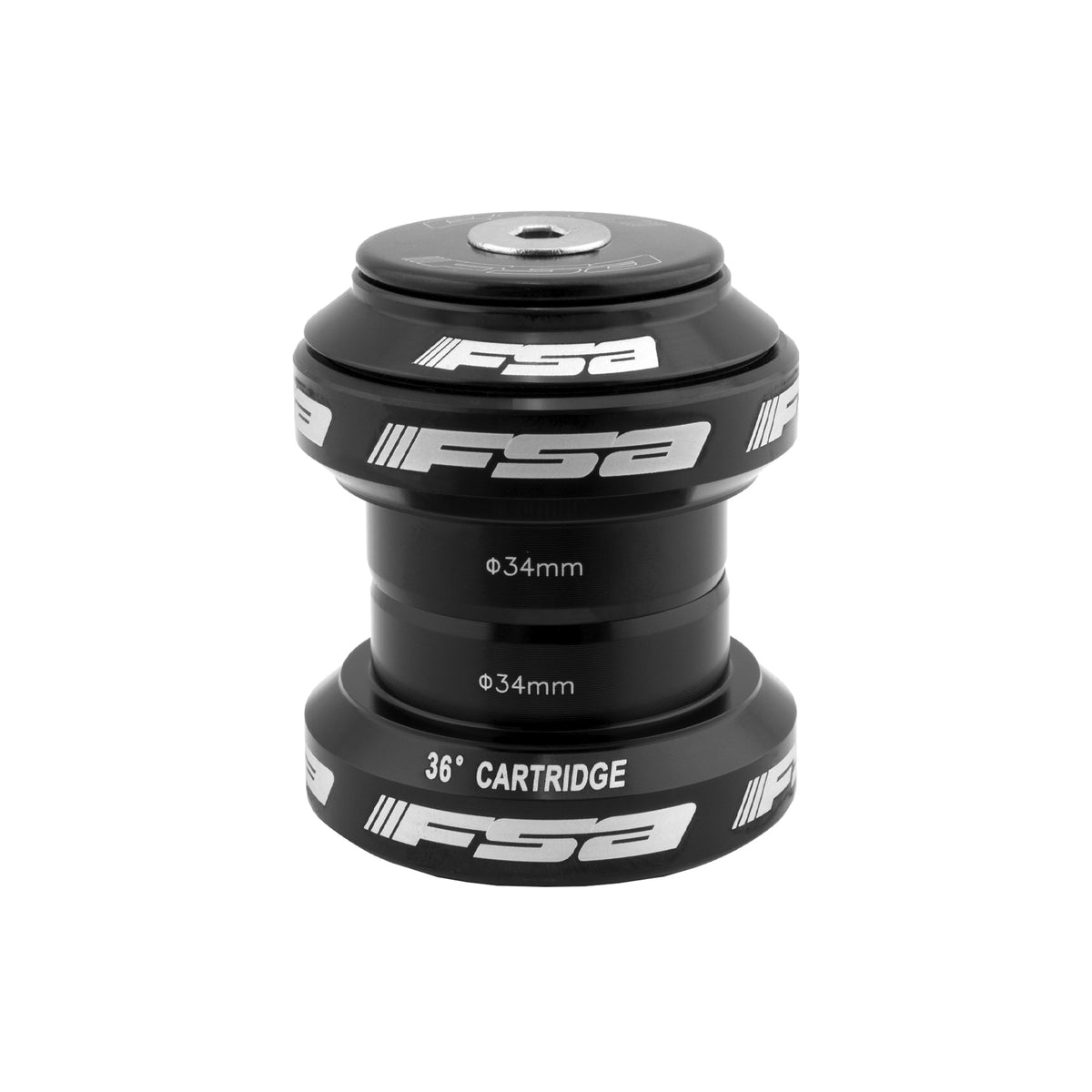 FSA Orbit MX 1-1/8" Threadless Headset, Black 1