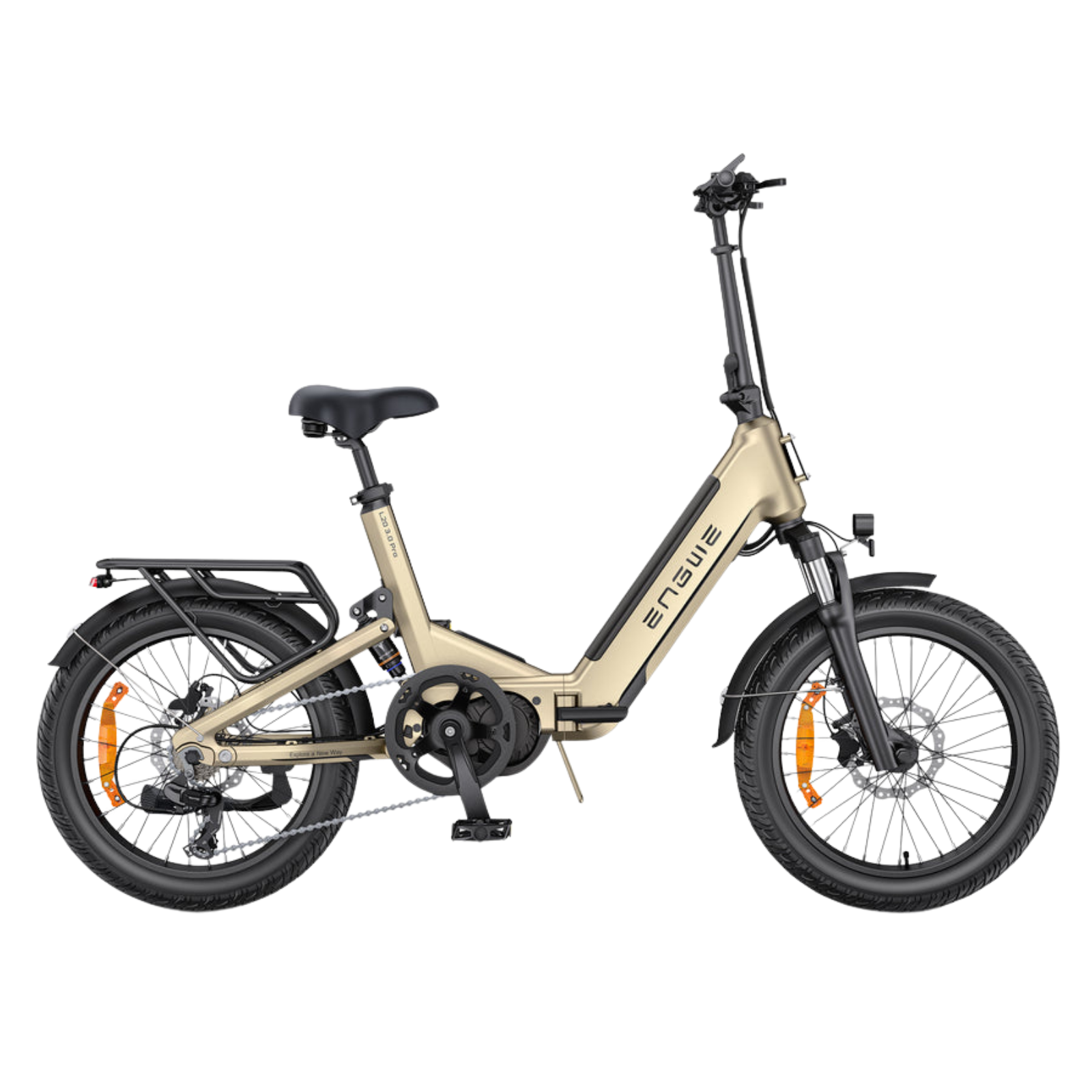 ENGWE L20 3.0 Pro 250W 100Nm Mid-drive Motor Full Suspension Compact E-bike