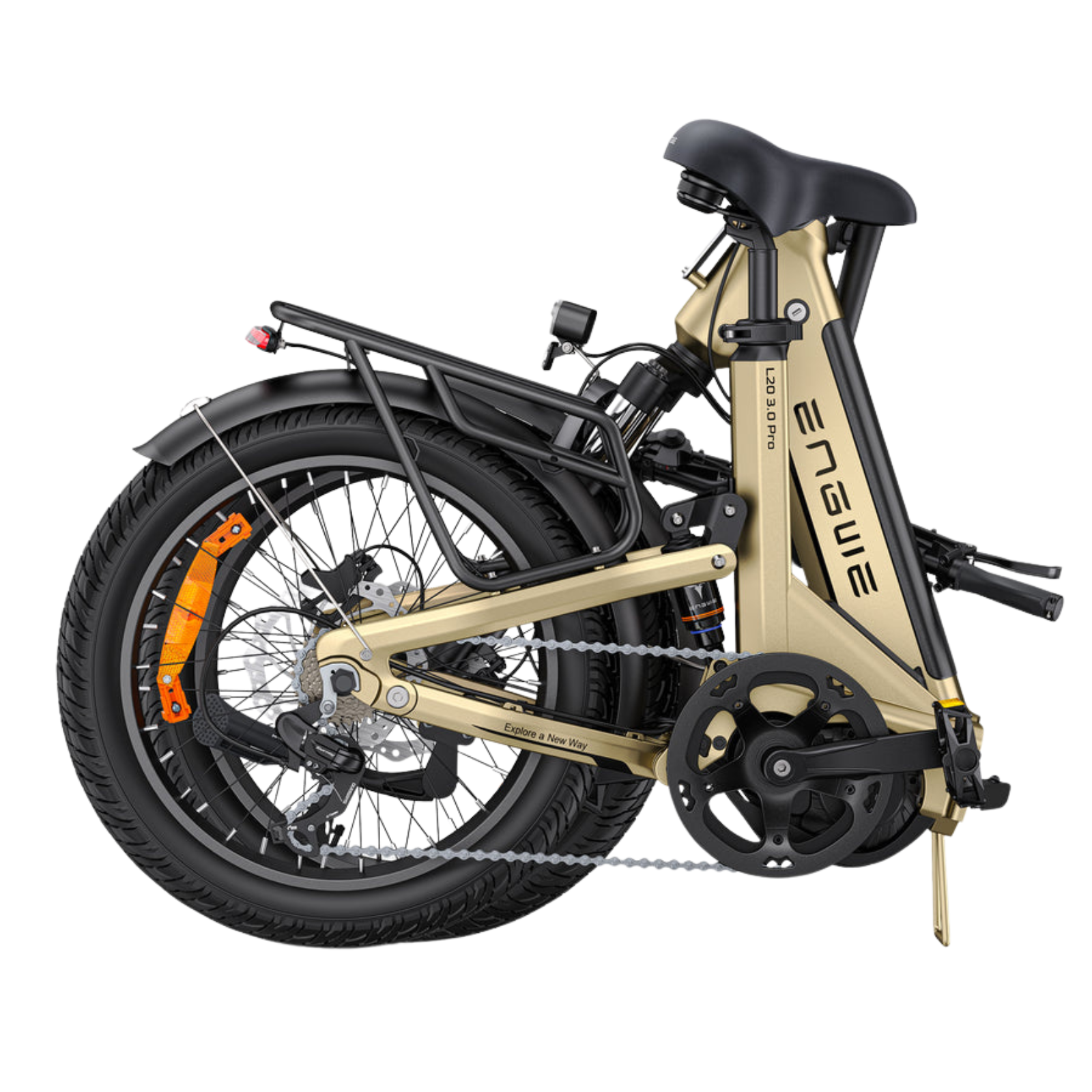 ENGWE L20 3.0 Pro 250W 100Nm Mid-drive Motor Full Suspension Compact E-bike