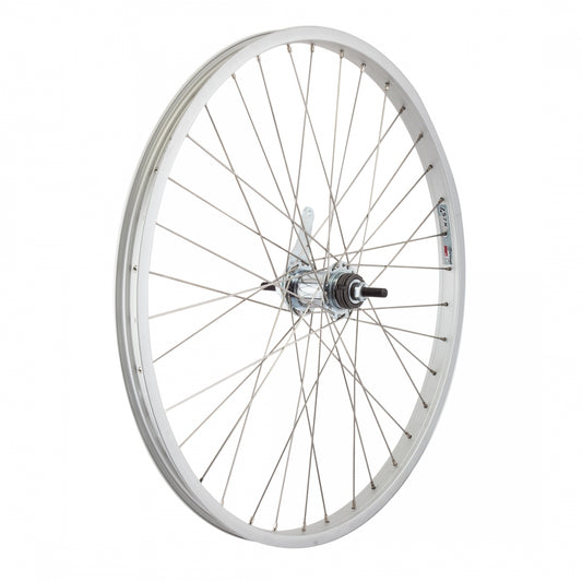 Wheel Rear 24x1.75 Alloy Silver KT Coaster Brake 14gSS 1