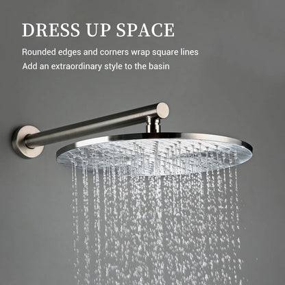 Bagnolux Shower Brass Drawing Concealed Wall Hanging Top