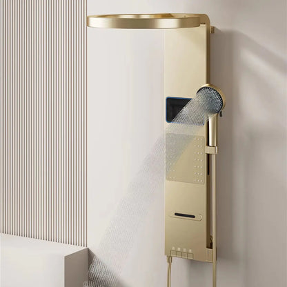 Led Shower Panel System Wall Mounted Rain &