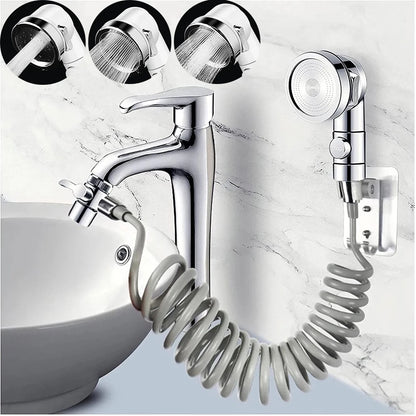 Shower Faucet Handheld Shower Head Spray Tap Extender