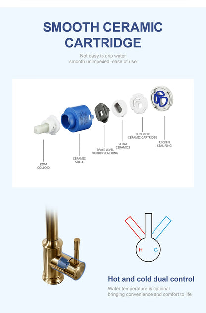 Touch Sensor Faucet Smart Control Mixer Tap Pull