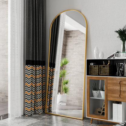 Rosahqnda Full Length Mirror 53x162cm Standing Mirror Wall