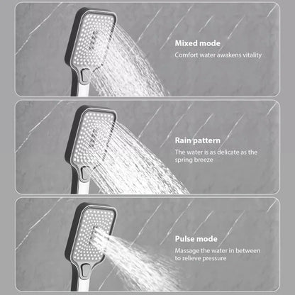 Smart Digital Display Shower Faucet Piano Style Rainlfall