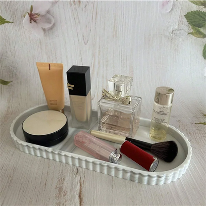 Bathroom Vanity Storage Tray Countertop Soap Scented Candles