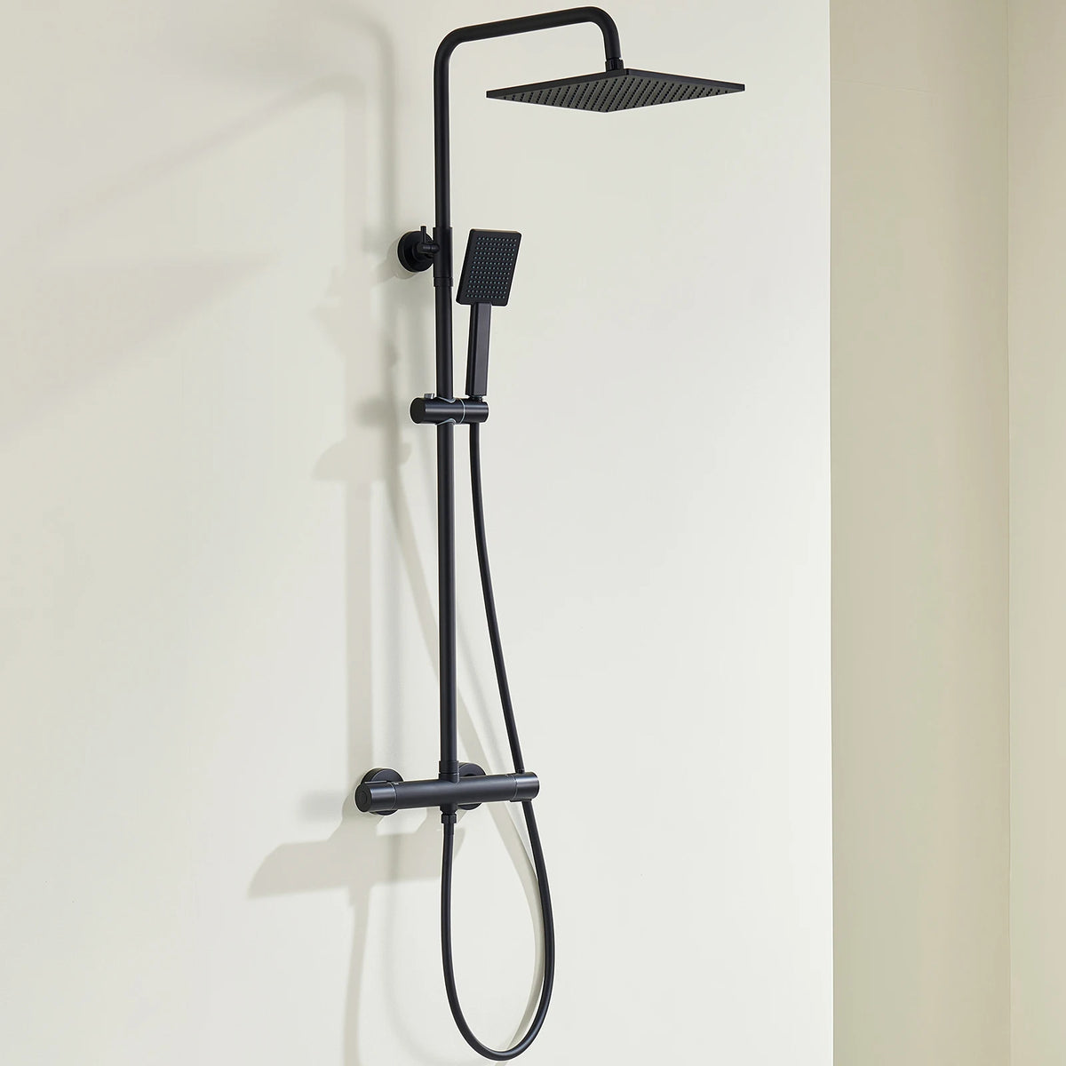 Shower Bar Thermostatic Mixer Tap Anti-Scald Mixer Tap