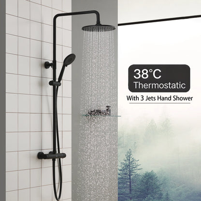 Cecipa Shower Column 304 Stainless Steel Thermostatic Shower