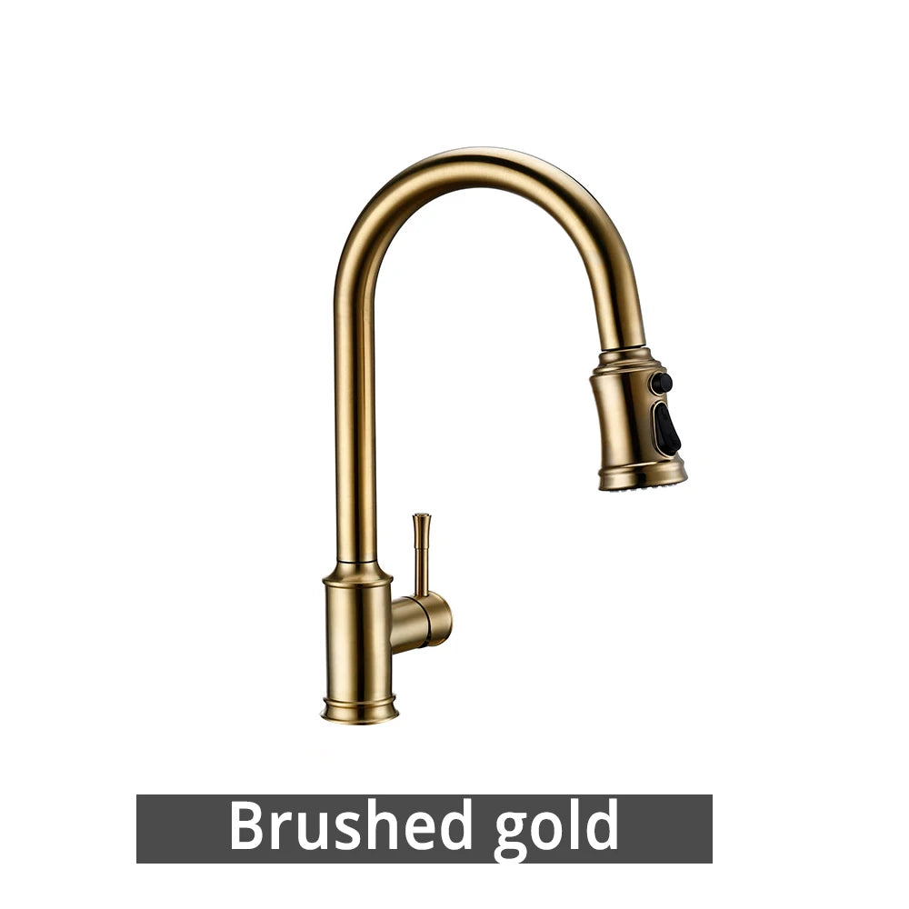 Touch Sensor Faucet Smart Control Mixer Tap Pull