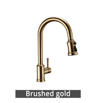 Touch Sensor Faucet Smart Control Mixer Tap Pull