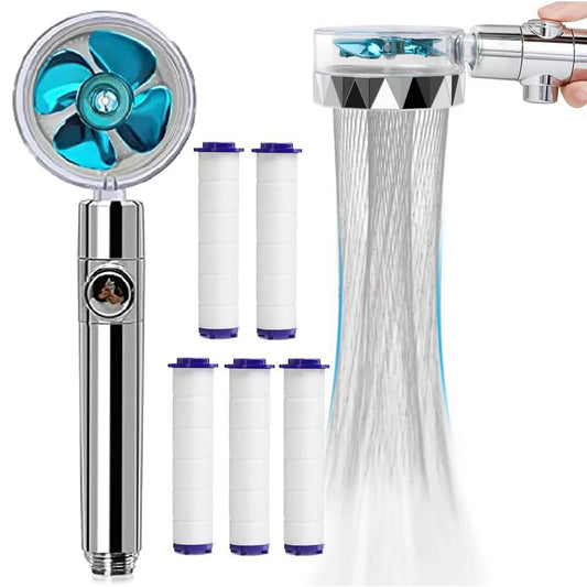 Water Saving Handhold Shower Head Nozzle Filter 360