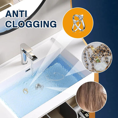 Bathroom Sink Drain Strainer - Pop-Up Filter Removable