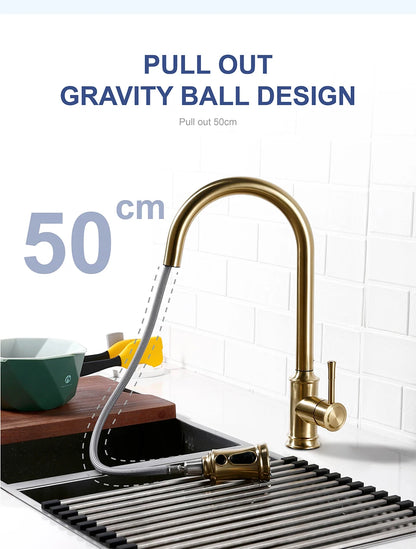Touch Sensor Faucet Smart Control Mixer Tap Pull