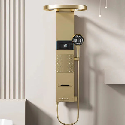 Led Shower Panel System Wall Mounted Rain &