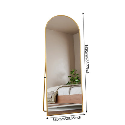 Rosahqnda Full Length Mirror 53x162cm Standing Mirror Wall