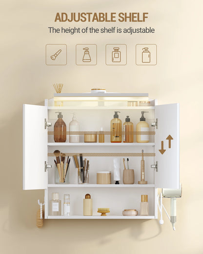 Bathroom Mirror Cabinet Lighting Mirror Wall Cabinet Hair