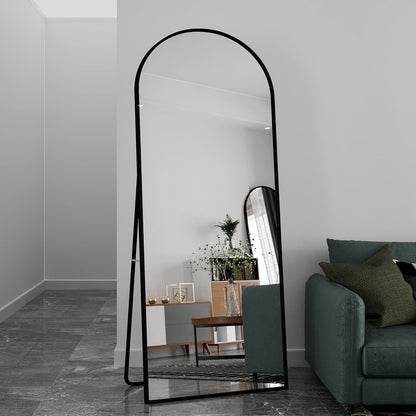 Rosahqnda Full Length Mirror 53x162cm Standing Mirror Wall