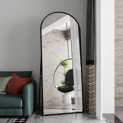 Rosahqnda Full Length Mirror 53x162cm Standing Mirror Wall