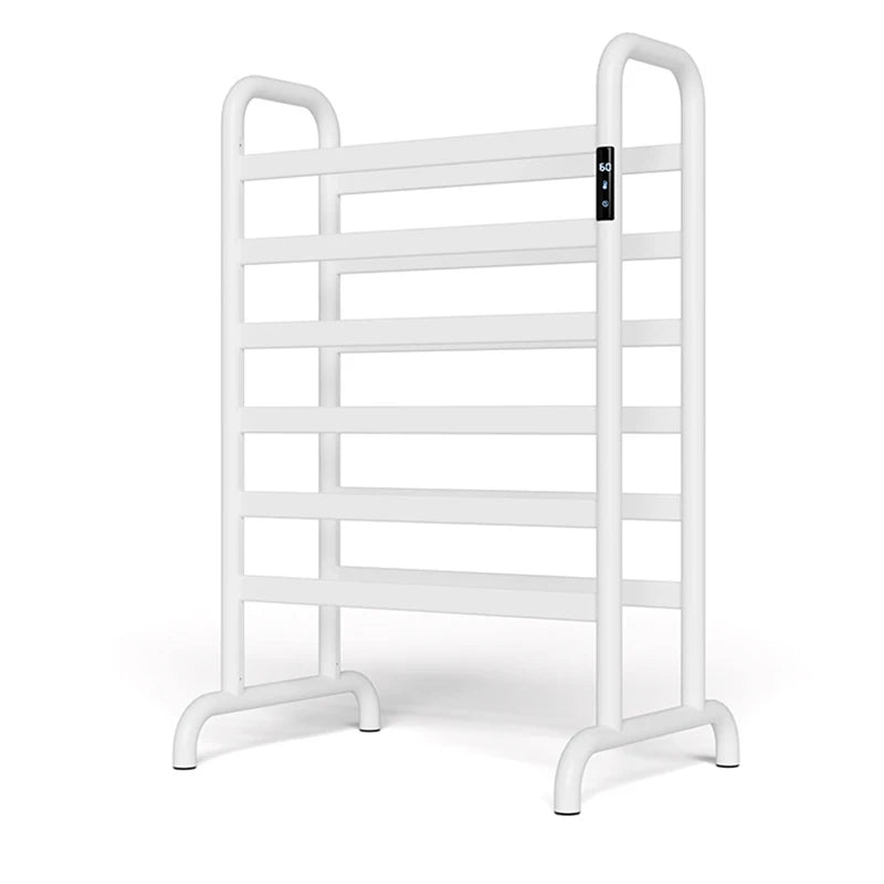 White Freestanding Mountable Towel Warmer Heated Towel Rack