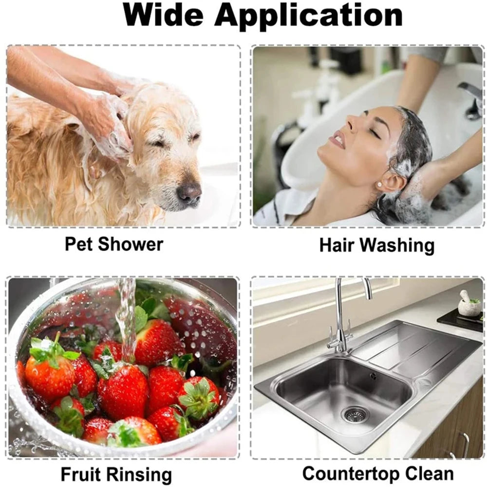 Shower Faucet Handheld Shower Head Spray Tap Extender