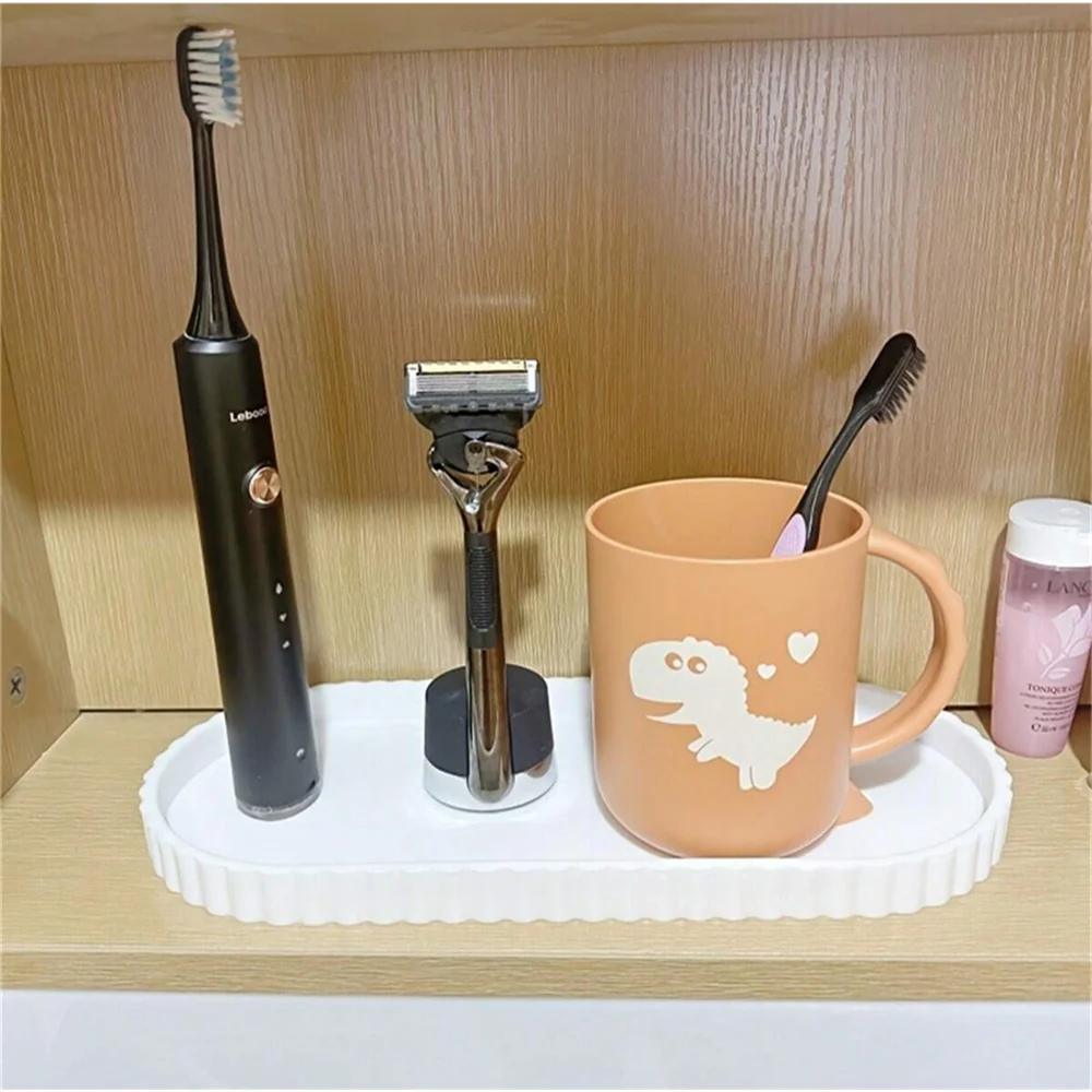 Bathroom Vanity Storage Tray Countertop Soap Scented Candles