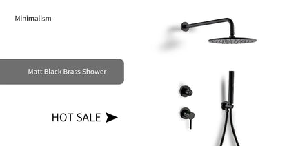 Bathroom Hardware Kit Towel Bar Wall Mount Matt