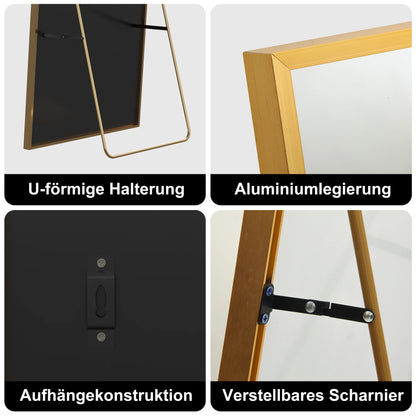 Anajqaqia 164-177cm Full-Length Mirror Rectangle Floor Standing