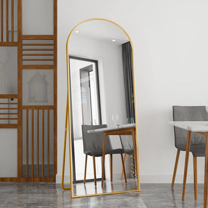 Rosahqnda Full Length Mirror 53x162cm Standing Mirror Wall
