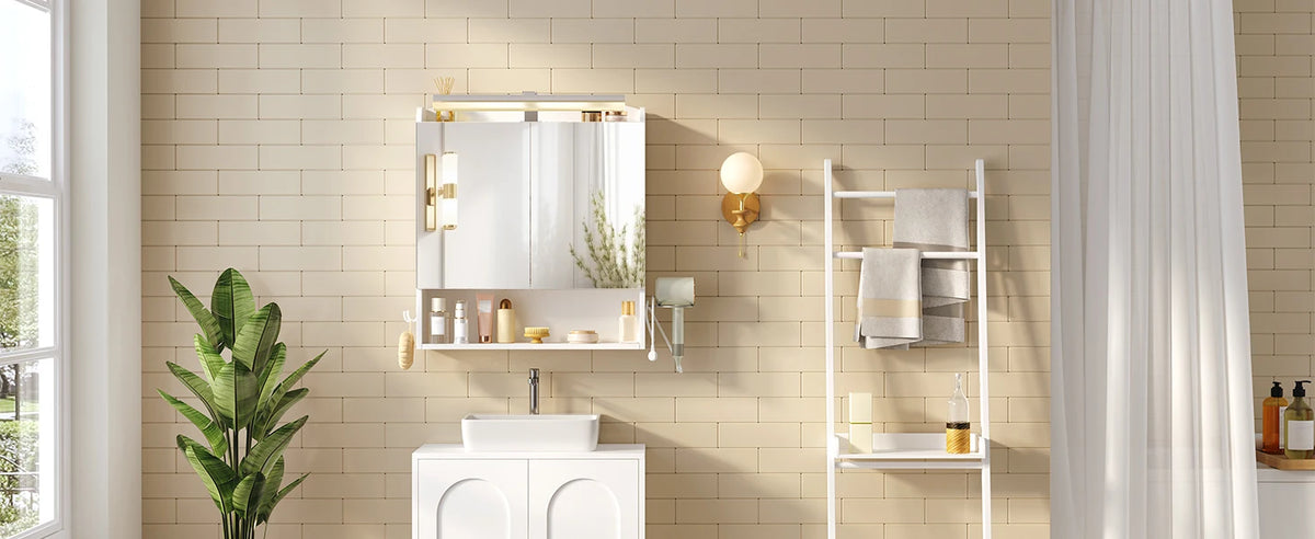 Bathroom Mirror Cabinet Lighting Mirror Wall Cabinet Hair