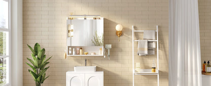 Bathroom Mirror Cabinet Lighting Mirror Wall Cabinet Hair