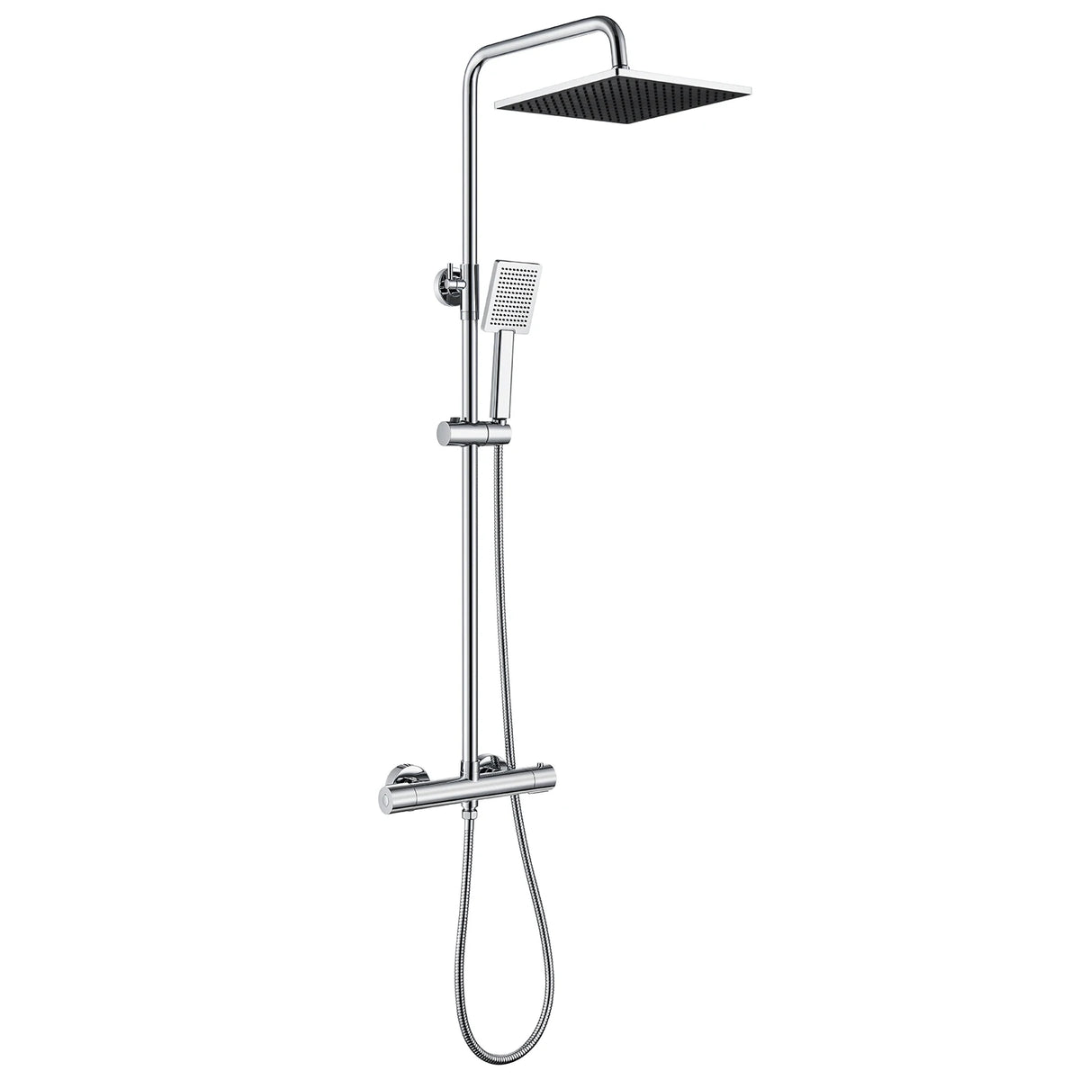 Shower Bar Thermostatic Mixer Tap Anti-Scald Mixer Tap