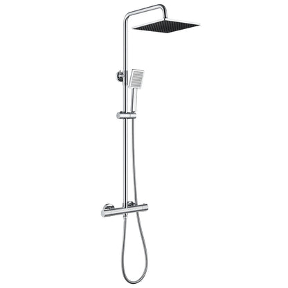 Shower Bar Thermostatic Mixer Tap Anti-Scald Mixer Tap