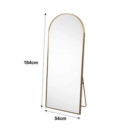 Freestanding Mirror 164 54 Cm Aluminum Alloy Frame
