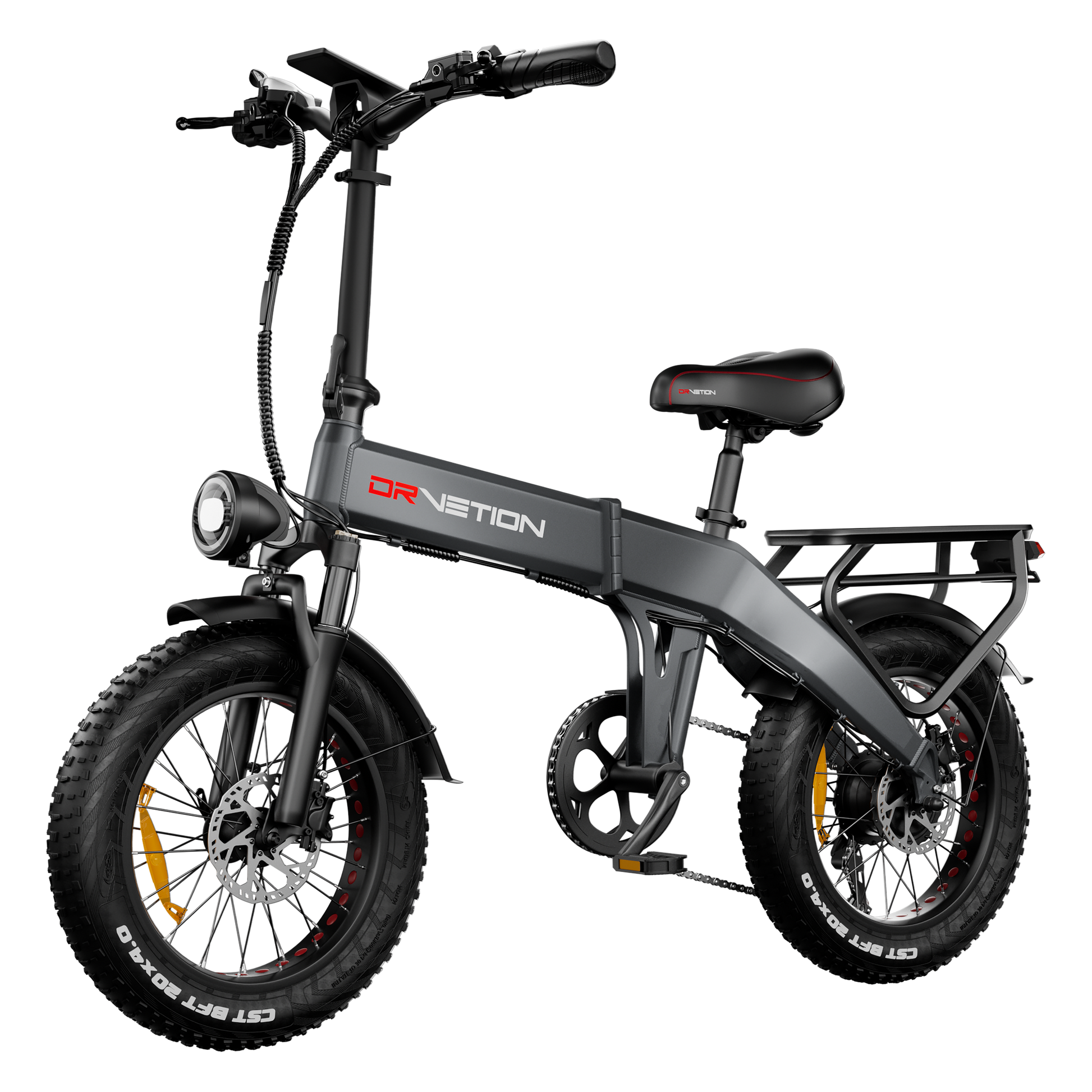 DRVETION BT20 20" Faltbares Elektrofahrrad 750W Motor 48V 10Ah Batterie