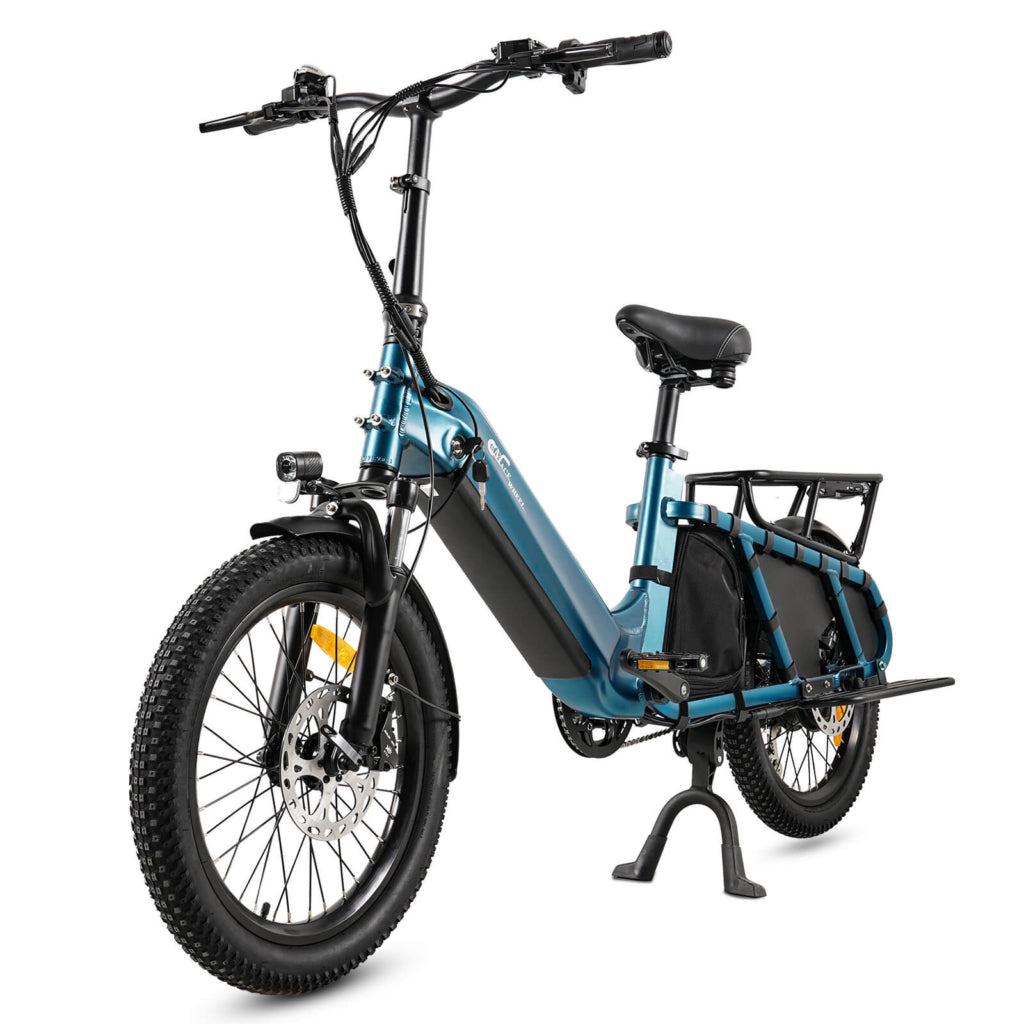 CMACEWHEEL HQ20 20Ah Torque Sensor Samsung Battery Hydraulic Brakes Ebike 2 in 1 Family E-Cargo Bike 400lbs Capacity