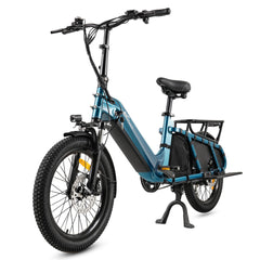 CMACEWHEEL HQ20 20Ah Torque Sensor Samsung Battery Hydraulic Brakes Ebike 2 in 1 Family E-Cargo Bike 400lbs Capacity