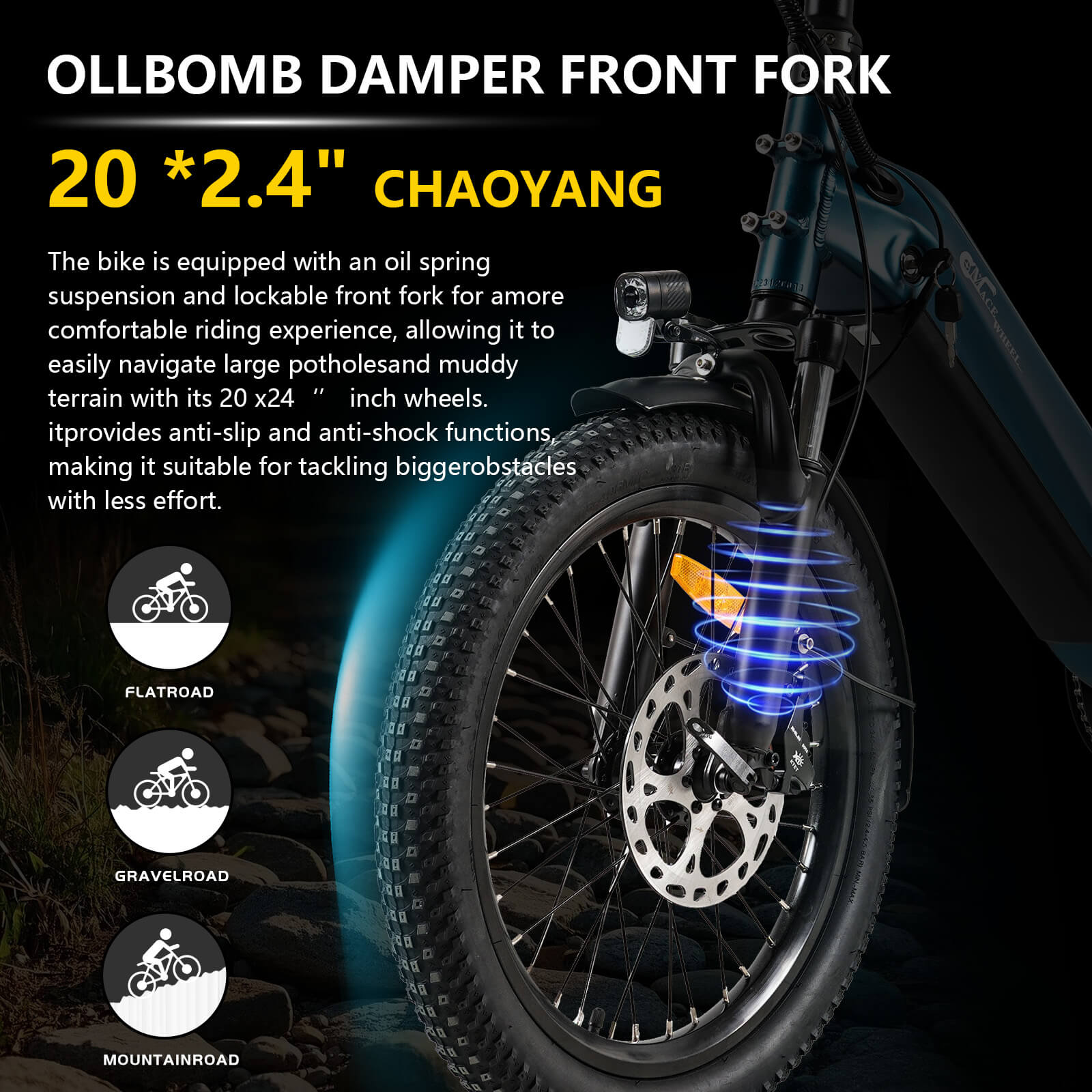 CMACEWHEEL HQ20 20Ah Torque Sensor Samsung Battery Hydraulic Brakes Ebike 2 in 1 Family E-Cargo Bike 400lbs Capacity