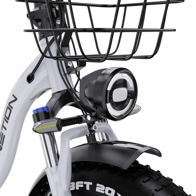 Phares super lumineux et feux gauche et droite