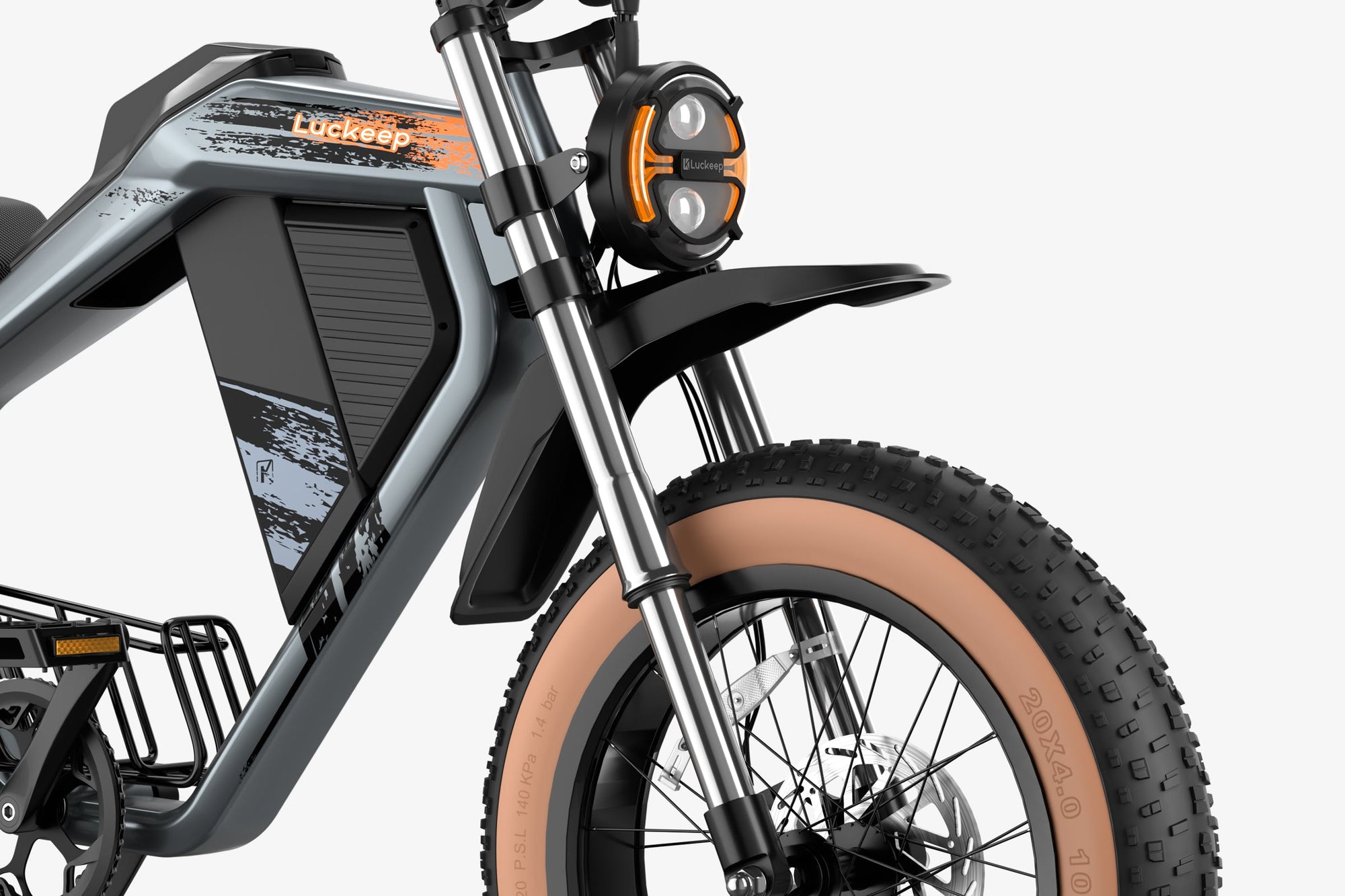 Fourche avant inversée