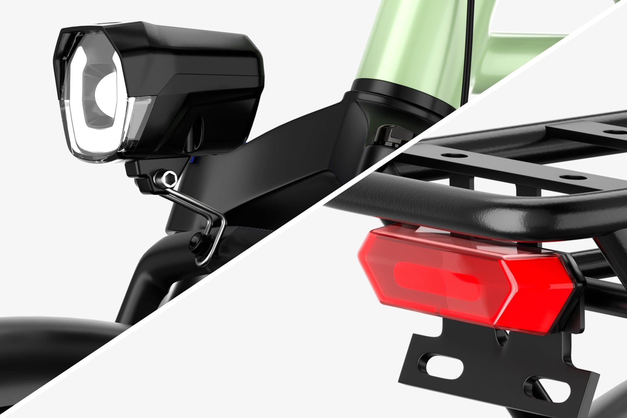 Phares et feux arrière brillants