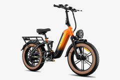 LUCKEEP X3 Bicicletta Elettrica da Carico 20" Motore 750W (1400W di Picco) Batteria 48V 20Ah