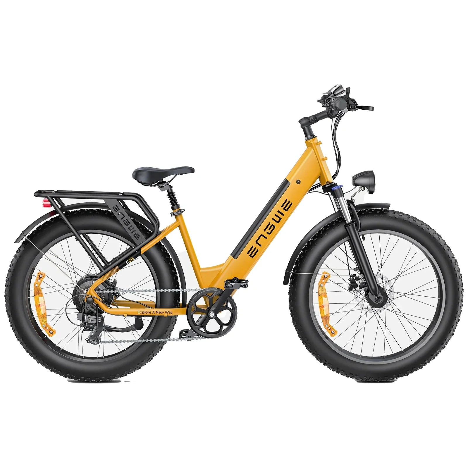 ENGWE E26 26"  Fat Tire All-Terrain Electric Bike 1000W Motor Peak 48V 16Ah Battery