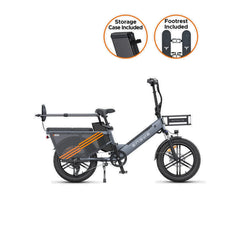 ENGWE LE20 20" Step-Thru Electric Cargo Bike 750W Motor 48V 19.2Ah Battery