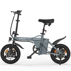 ESKUTE F100 14" Mini-Klapp-Elektrofahrrad, 250-W-Motor, 36 V, 9 Ah Akku