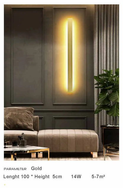 Nordic Led Lamp Decoration Wall Mirror Light Lighting