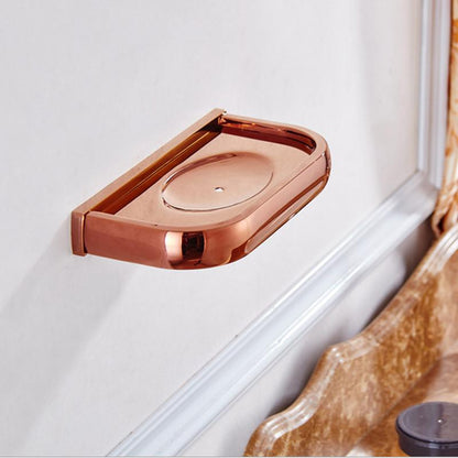 Biggers Luxury Rose Gold Copper Bathroom Paper Holder