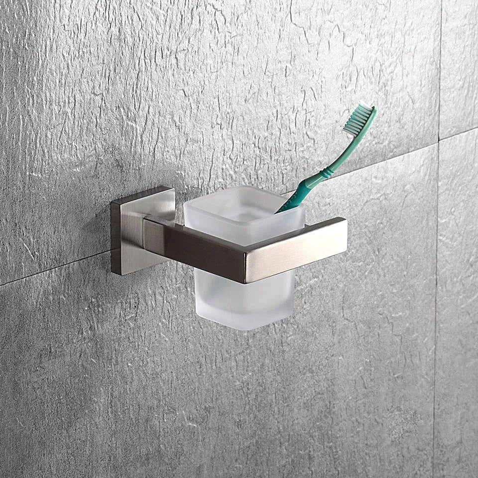 Stainless Steel Bathroom Brushed Nickel Towel Rack Toilet