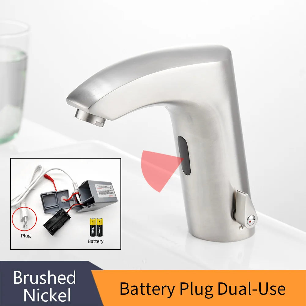 Bathroom Faucet Electric Automatic Sensor Faucet Touchless Sink