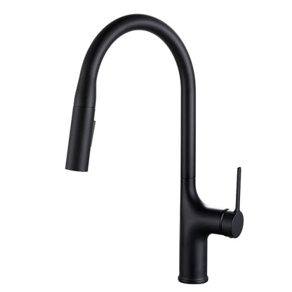 Deck Mounted Faucet Pull Out Mixer Tap Bagnolux